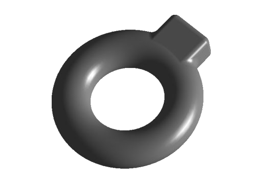 A11-1200021 - Резинка глушителя применима в Chery:Amulet
 (фото № 1)